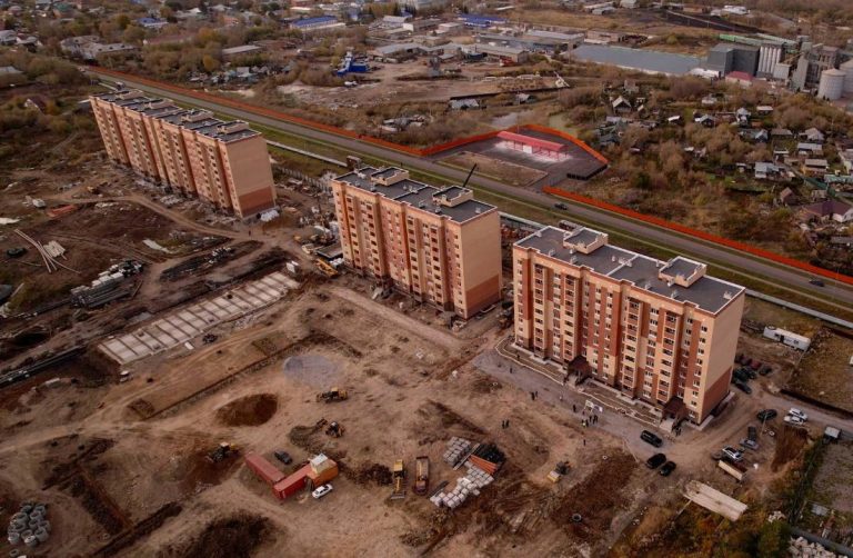 Қопай ықшам ауданы: Алғашқы көпқабатты үй қазан айының соңында тапсырылады