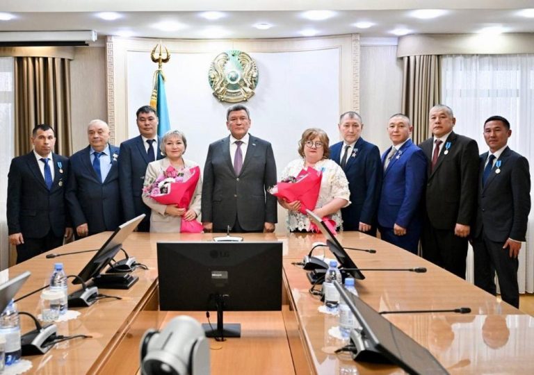 Солтүстік Қазақстан облысының еңбек озықтары мемлекеттік наградалармен марапатталды